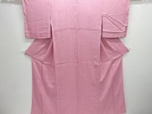 作家物　のり散らし模様一つ紋小紋着物